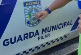 Guarda Municipal de Pilar prende homem que agrediu companheira em residência