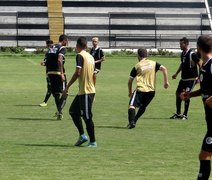 Na véspera do jogo com o CRB, ASA fecha treino para manter concentração