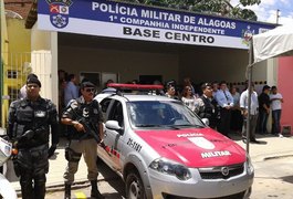 Base Centro da Polícia Militar é inaugurada em São Miguel dos Campos