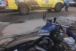 Motocicleta roubada é encontrada abandonada no Sítio Riachão, na zona rural de Craíbas