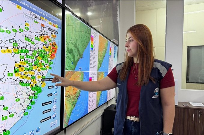 Feriado terá chuvas passageiras e variação de nuvens em Alagoas