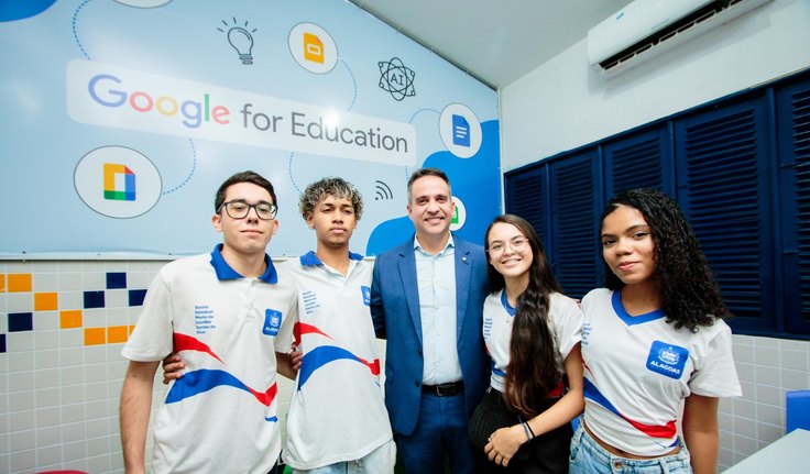 Governo de Alagoas entrega em Batalha a primeira Sala Google da rede pública estadual