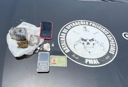 Após denúncias, PM registra flagrantes de tráfico em Maceió e Penedo