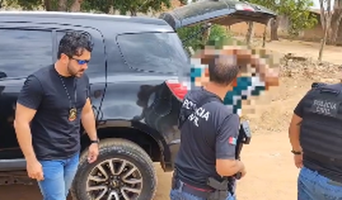 VÍDEO: Foragido há 11 anos, homem envolvido em diversos roubos em Limoeiro de Anadia é preso em Arapiraca