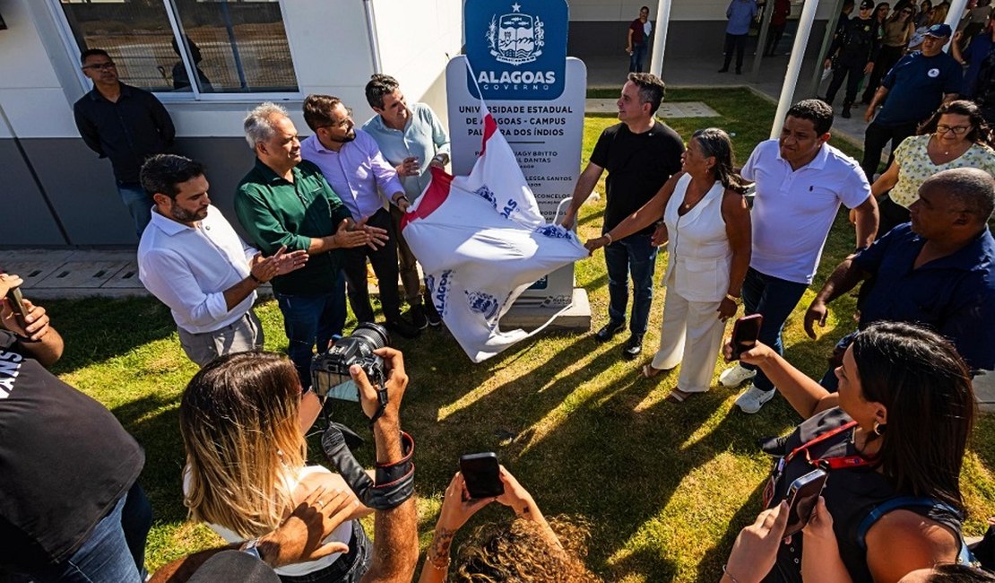 Palmeira dos Índios recebe nova unidade da Uneal, creche Cria e obras de infraestrutura