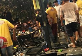 Pancadaria coletiva marca festa em bar de Arapiraca na noite deste domingo (04)