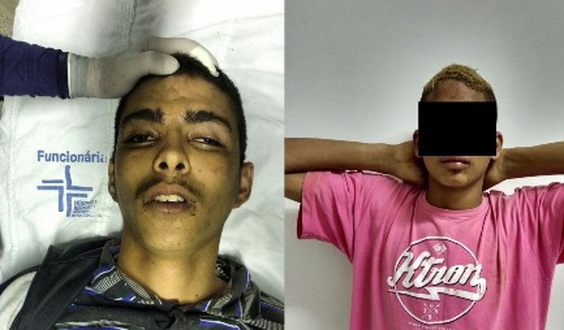 Jovens são detidos após perseguição no Distrito Industrial, em Arapiraca