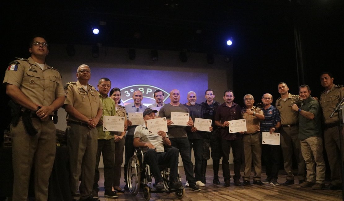 3º Batalhão em Arapiraca realiza homenagem a policiais que se destacaram em 2023; assista