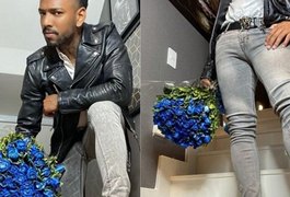 Após fim de noivado, Nego do Borel ganha flores de 'admiradora secreta'