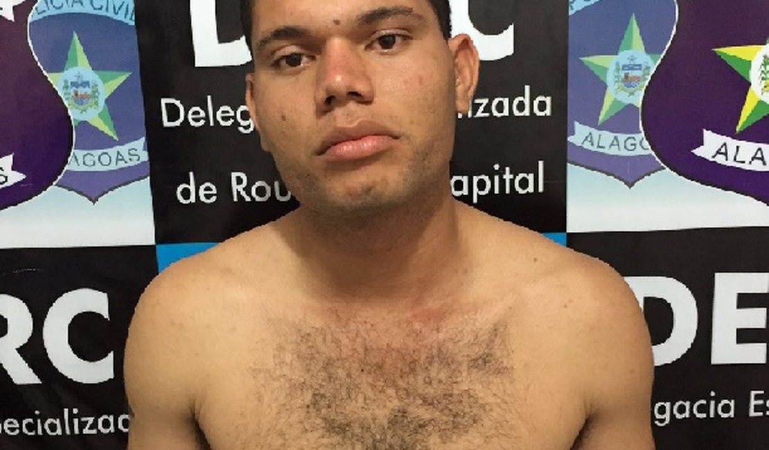 Polícia Civil prende homem que roubou Casa Lotérica, em AL