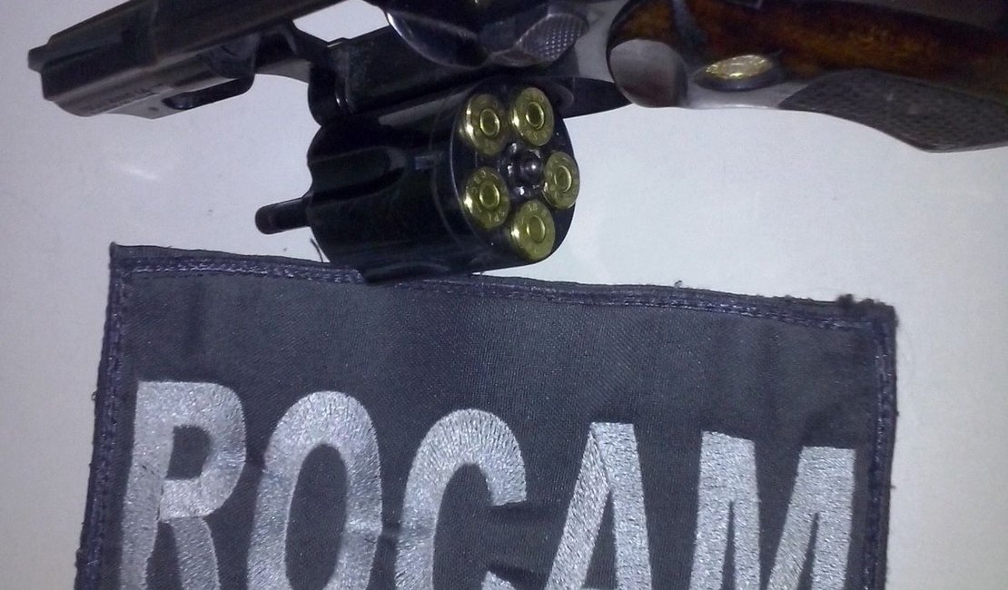 Rocam prende casal suspeito de praticar assaltos em Arapiraca