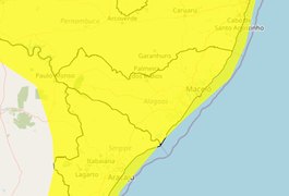 Deve chover em todas as cidades de Alagoas nesta terça-feira (5), segundo Inmet