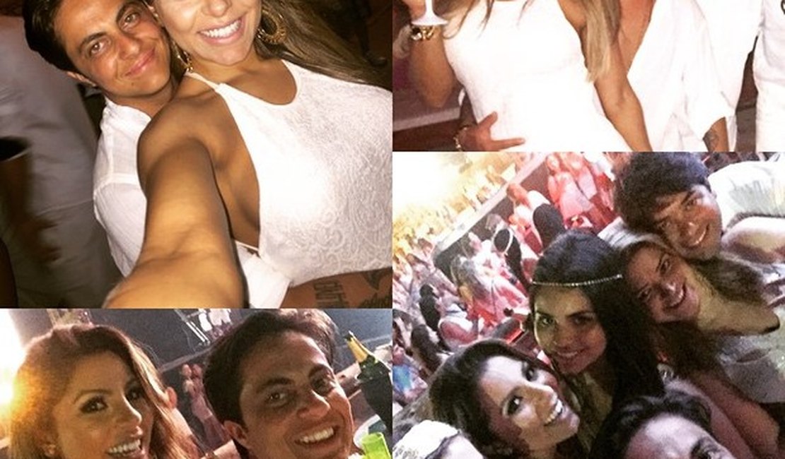 Thammy Miranda posta fotos do réveillon em Maceió com namorada