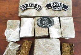 Mulher é presa por tráfico de drogas no bairro Cacimbas, em Arapiraca
