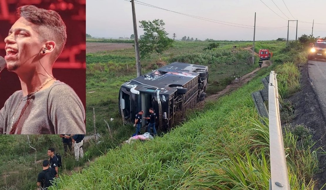 Polícia Civil indicia motorista de ônibus da banda de Devinho Novaes por acidente fatal em Alagoas