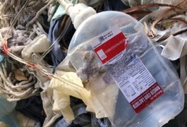 Fiscalização flagra descarte irregular de lixo hospitalar em Pão de Açúcar
