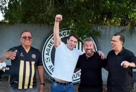 Daniel e Luciano Barbosa vão transformar Parque Ceci Cunha em arena do ASA, com telão para o ﻿1º jogo do time pelas quartas de final da Série D