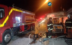 Incêndio em residência, em Arapiraca