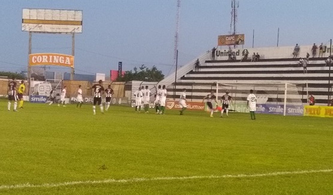 Com derrota para o Murici por 1x0, ASA corre o risco de ser rebaixado no Alagoano