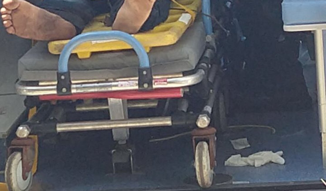 Segue em estado grave motorista de aplicativo encontrado em Marechal Deodoro