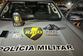Armas são apreendidas pela PM durante verificações de denúncias em Maceió