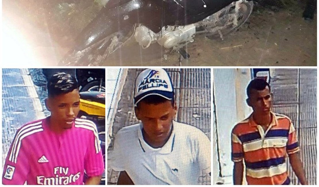 Após vídeo, PM recupera moto roubada e prende ladrões em São Miguel dos Campos