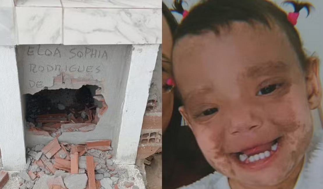 Corpo de criança é encontrado fora do túmulo após sepultura ser violada, em PE