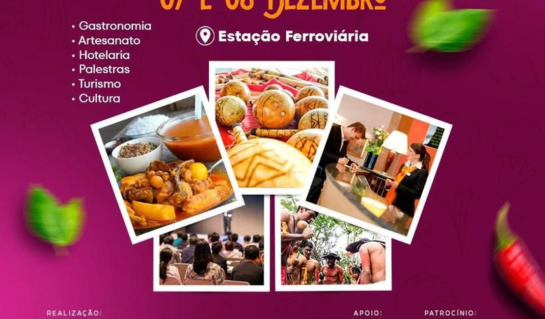 1° Festival Gastronômico e de Turismo de Palmeira dos Índios começa nesta quinta-feira
