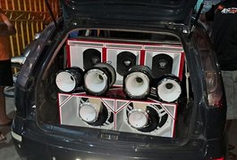 Fiscalização apreende cinco aparelhos de som na capital alagoana