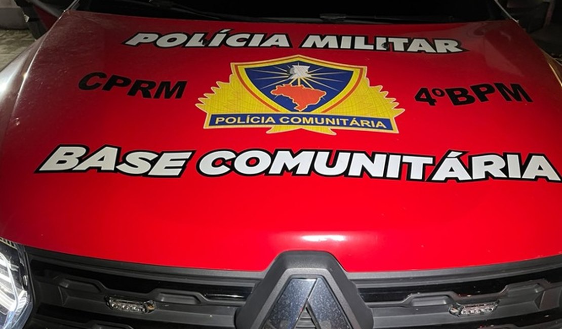 Base Comunitária do 4º BPM prende homem com mandado de prisão por dívida de pensão alimentícia no Clima Bom