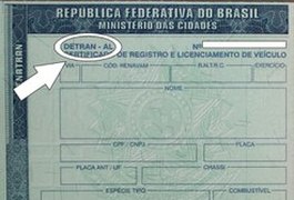 Mais de 300 documentos de Alagoas foram impressos com erro, diz Detran