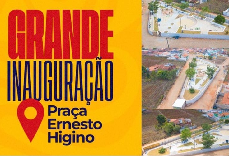 Prefeitura de Coité do Nóia inaugura Praça Ernesto Higino, novo espaço de lazer da cidade