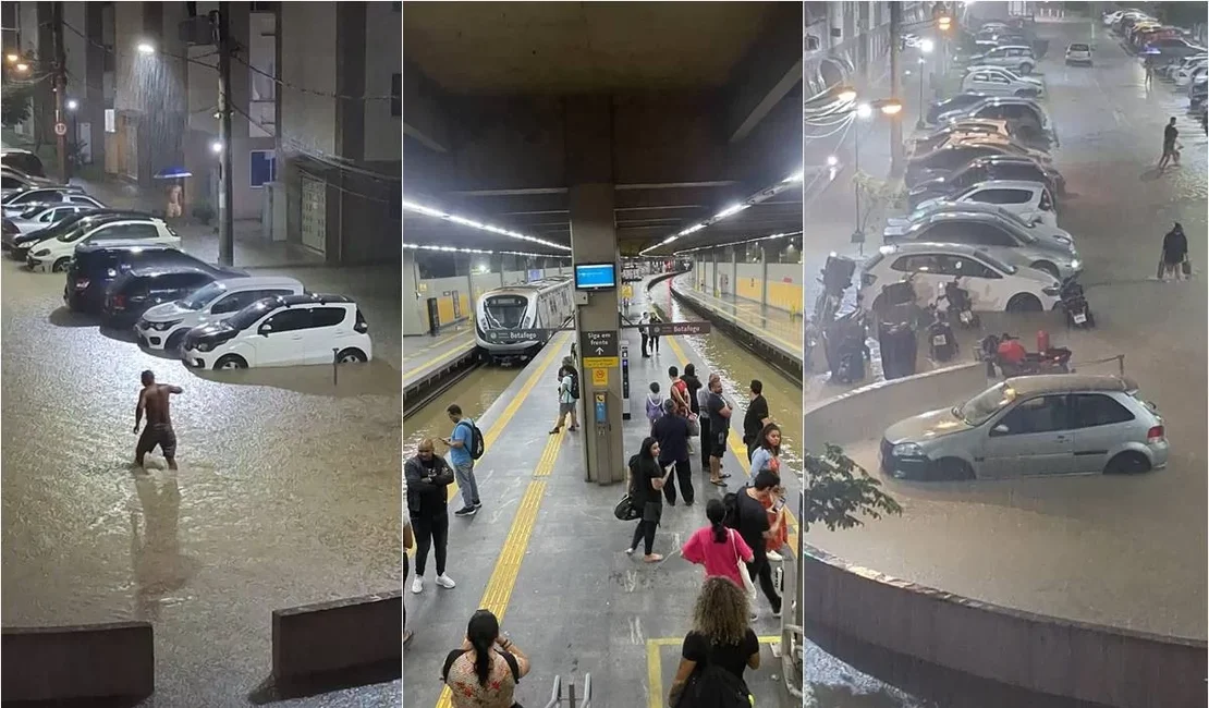 Caos no RJ: tempestade deixa 2 mortos; municípios ficam debaixo d’água