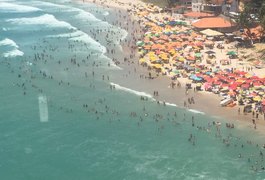 Operação verão: SSP faz vigilância aérea no litoral alagoano