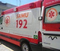 Motociclista colide em automóvel e acaba ferido na AL-115, em Arapiraca