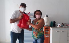 Doação para moradores do Arnon de Melo