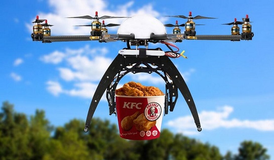 UberEats testa delivery com drone em parceria com McDonald´s nos EUA