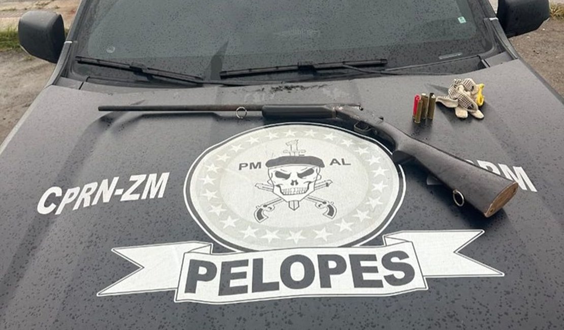 Operação Lagoon prende suspeito com arma ilegal em aldeia indígena de Joaquim Gomes