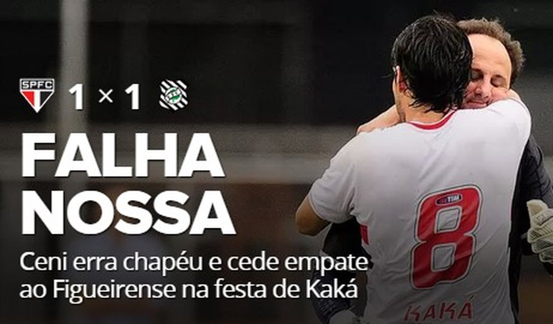 Ceni tenta chapéu e cede empate, mas São Paulo é vice-campeão