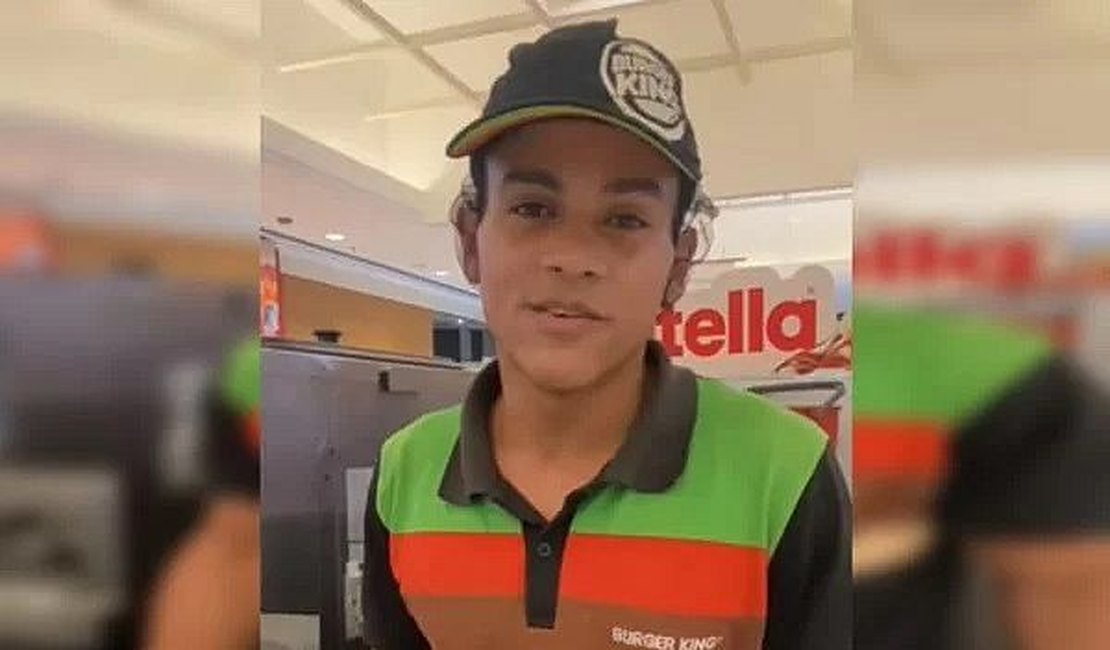 VÍDEO: Funcionário do Burger King em Aracaju conta que fez xixi na roupa após ser proibido de ir ao banheiro