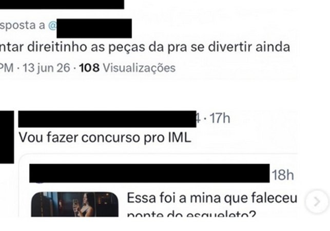 Erika Hilton pede à PF investigação de perfis que fizeram publicações sobre necrofilia após morte de jovem em salto de rope jump