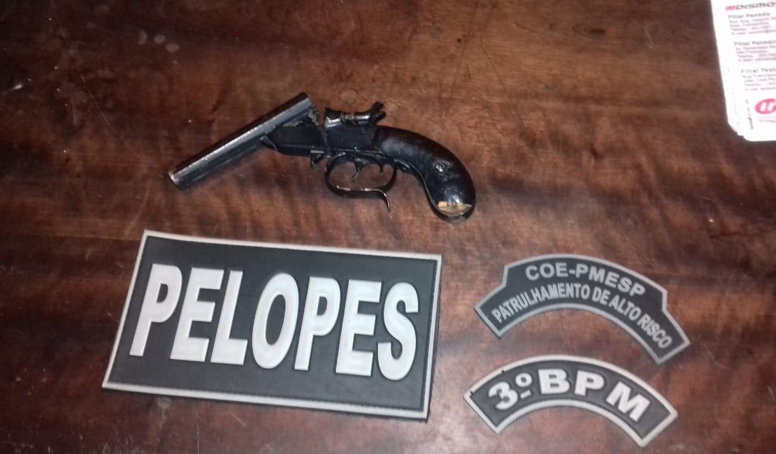 Menor é apreendido com arma de fogo no Centro de Arapiraca