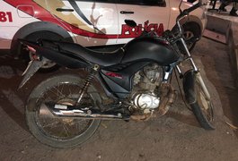 Militares encontram moto roubada em Girau do Ponciano