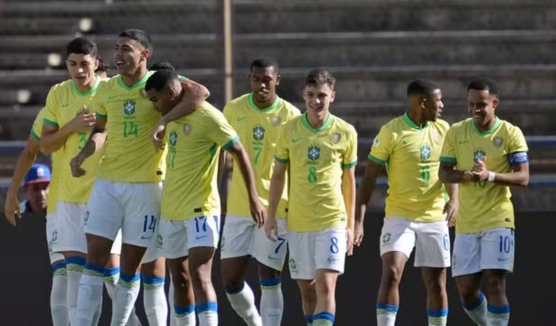 Brasil bate Paraguai, mantém 100% no hexagonal do Sul-Americano Sub-20 e obtém vaga no Mundial