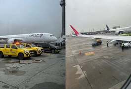 Voo atrasa quase 5 horas após suspeita de bomba em avião da Latam em SP