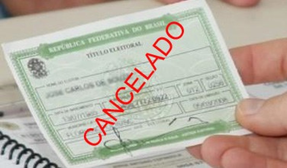 Mais de 35 mil alagoanos podem ter o título eleitoral cancelado