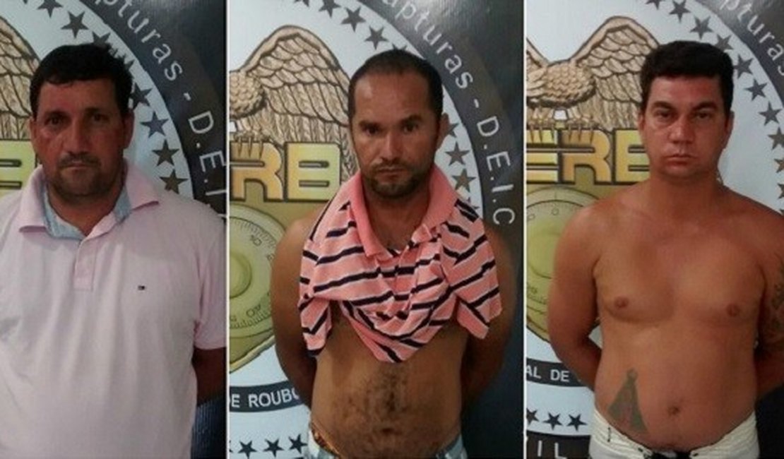 Suspeitos de assalto a bancos são detidos pelo Gecoc, nesta terça