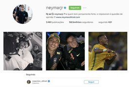 Neymar volta a seguir Bruna Marquezine no Instagram