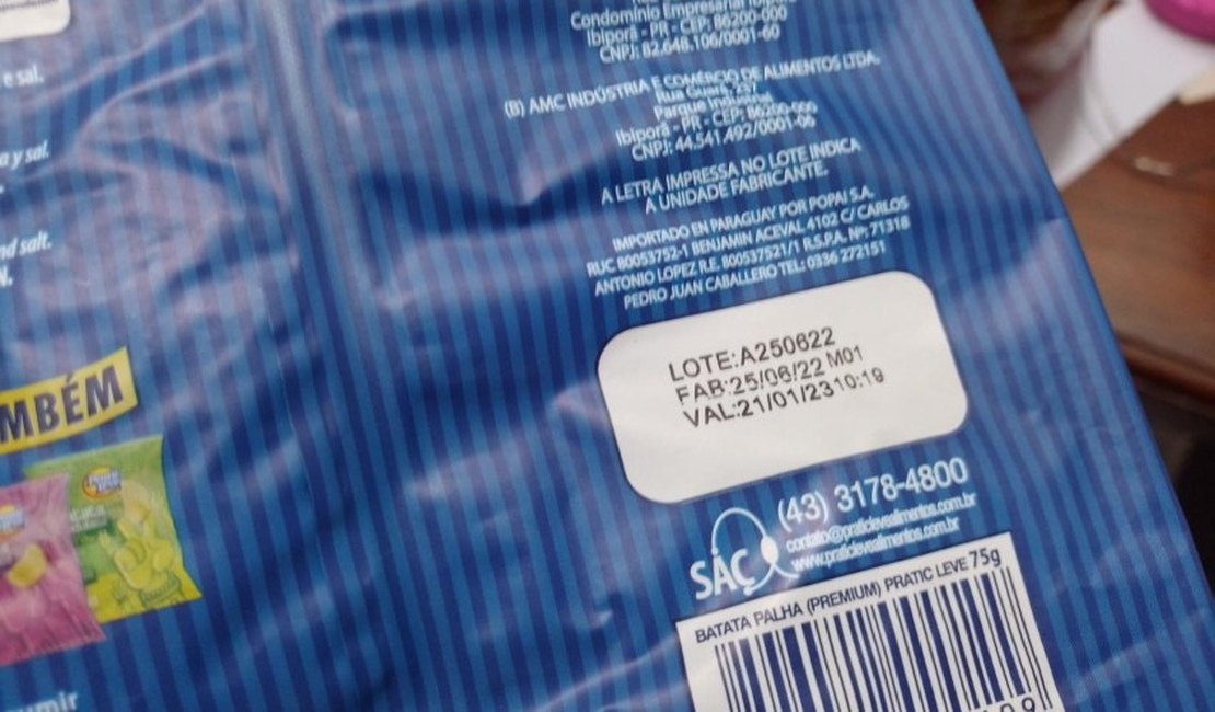 Fiscalização apreende 40kg de alimentos estragados em motel de Maceió