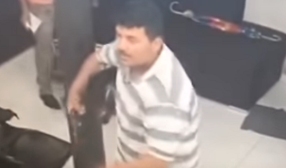 Suspeito de assalto a salão de beleza em Arapiraca presta depoimento à polícia